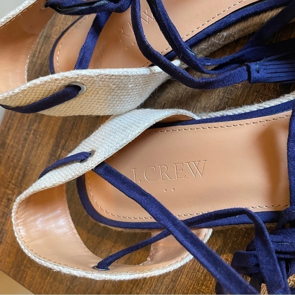 J. Crew - Lace Up Espadrilles - Women’s Size 8